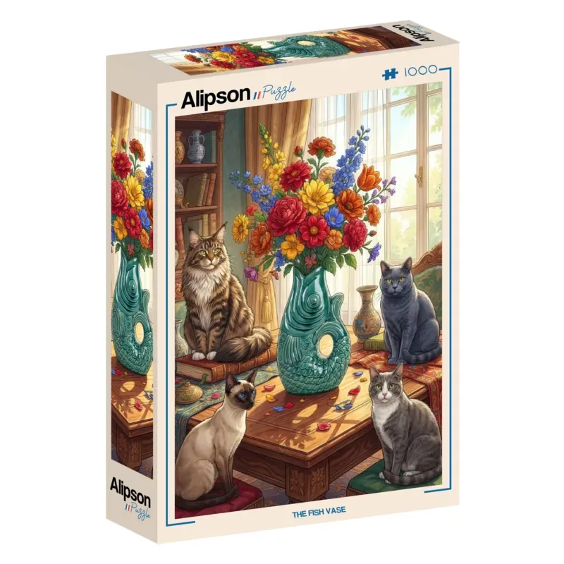 Puzzle Le Vase Poisson - 1000 pièces from Alipson Puzzle – box 2 of 2