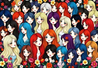 Puzzle Les Dames du Jardin Secret - 1000 pièces from Alipson Puzzle – box 1 of 2