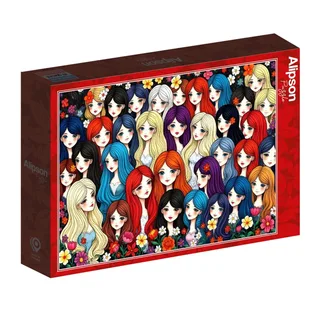 Puzzle Les Dames du Jardin Secret - 1000 pièces from Alipson Puzzle – box 2 of 2