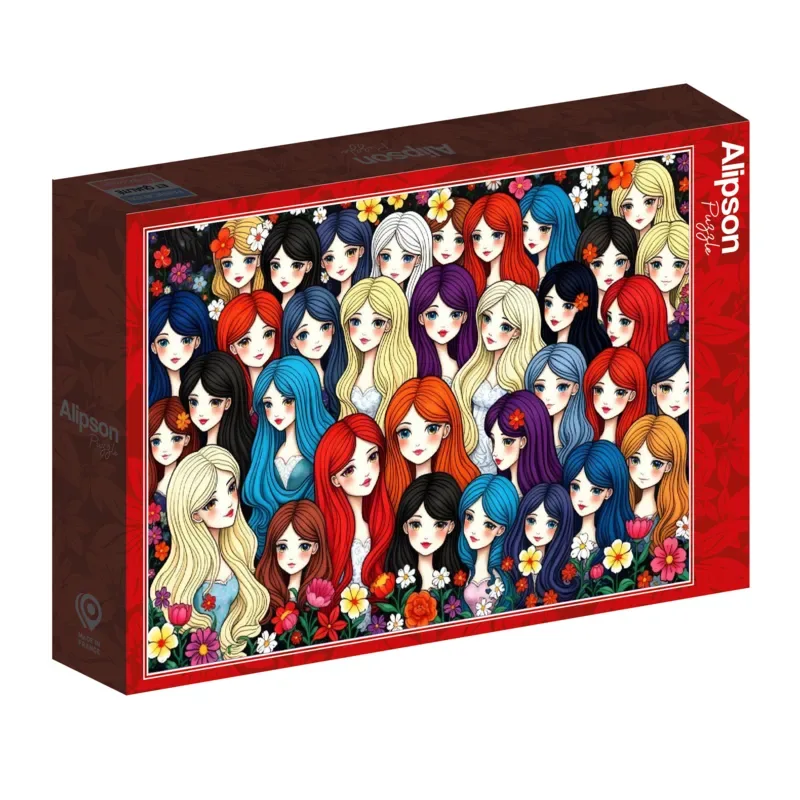 Puzzle Les Dames du Jardin Secret - 1000 pièces from Alipson Puzzle – box 2 of 2