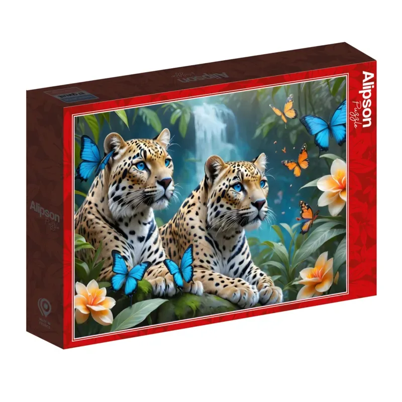 Puzzle Les Deux Léopards - 1000 pièces from Alipson Puzzle – box 2 of 2