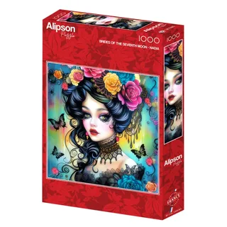 Puzzle Les Fiancés de la Septième Lune - Nadia - 1000 pièces fra Alipson Puzzle – æske 2 af 2