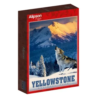 Puzzle Loup de Yellowstone - 500 à 999 pièces from Alipson Puzzle – box 2 of 2