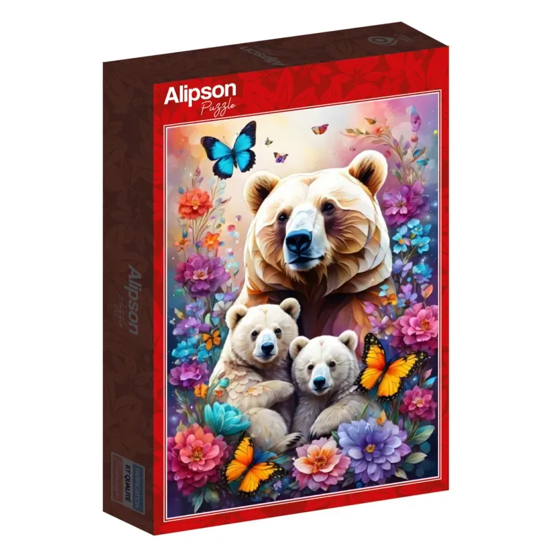 Puzzle Ours - Collection Amour Maternel - 1000 pièces from Alipson Puzzle – box 2 of 2
