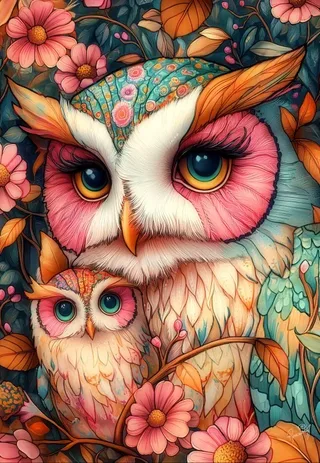 Puzzle Owl Always Love You - 1000 pièces from Alipson Puzzle – box 1 of 2
