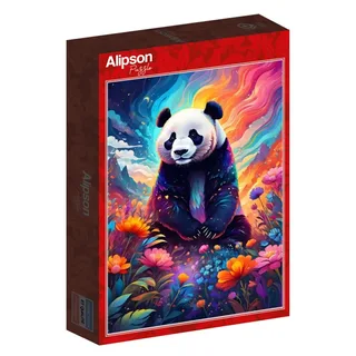 Puzzle Panda Coloré - 1000 pièces from Alipson Puzzle – box 2 of 2