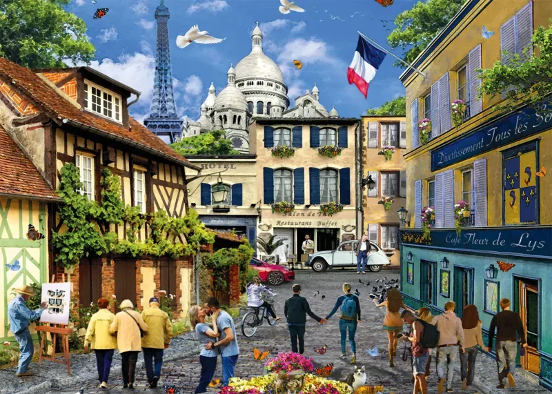 Puzzle Paris - 1000 pièces from Alipson Puzzle – box 1 of 2