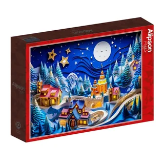 Puzzle Paysage Hivernal - 1000 pièces from Alipson Puzzle – box 2 of 2