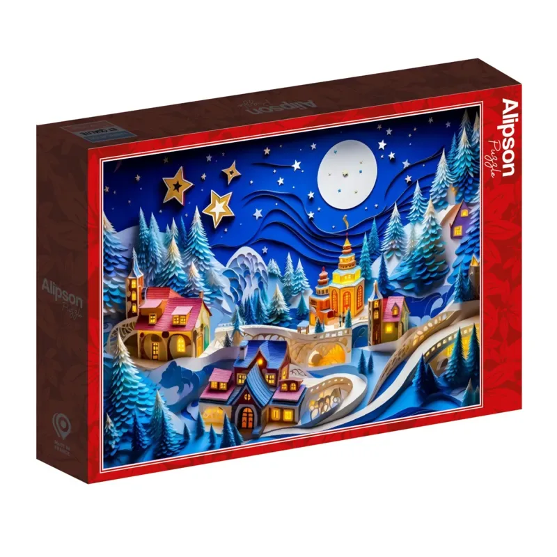 Puzzle Paysage Hivernal - 1000 pièces from Alipson Puzzle – box 2 of 2