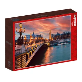Puzzle Pont Alexandre III, Paris - 1000 pièces from Alipson Puzzle – box 2 of 2