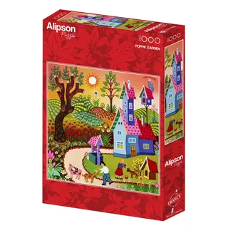 Puzzle Poppy Garden - 1000 pièces from Alipson Puzzle – box 2 of 2