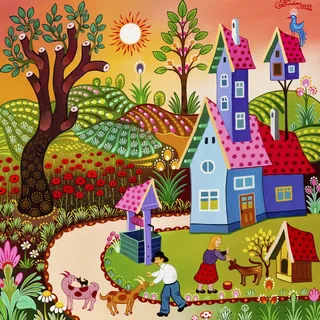 Puzzle Poppy Garden - 1000 pièces from Alipson Puzzle – box 1 of 2