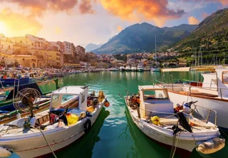 Puzzle Port et Bateaux de Pêche - Sicile - 1000 pièces from Alipson Puzzle – box 1 of 2