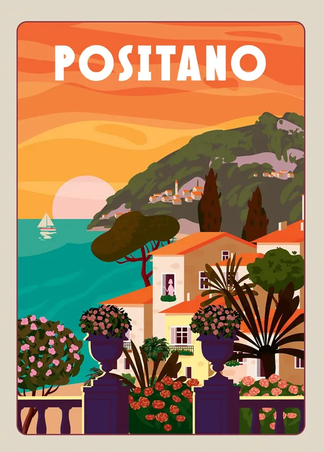 Puzzle Positano Poster - 500 à 999 pièces