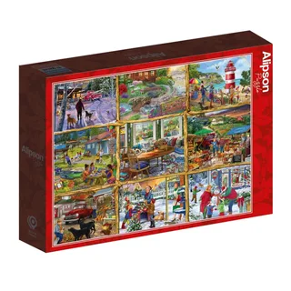 Puzzle Pour Toutes les Saisons - 1000 pièces from Alipson Puzzle – box 2 of 2