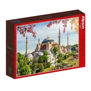 Puzzle Sainte Sophie - Istanbul - 1000 pièces van Alipson Puzzle – doos 2 van 2