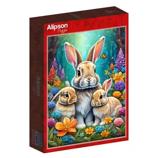 Puzzle Spring Bunnies - 1000 pièces van Alipson Puzzle – doos 2 van 2