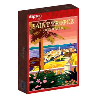 Puzzle St Tropez - Côte d'Azur - 1500 pièces de Alipson Puzzle – boîte 2 sur 2