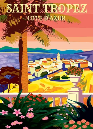 Puzzle St Tropez - Côte d'Azur - 1500 pièces de Alipson Puzzle – boîte 1 sur 2
