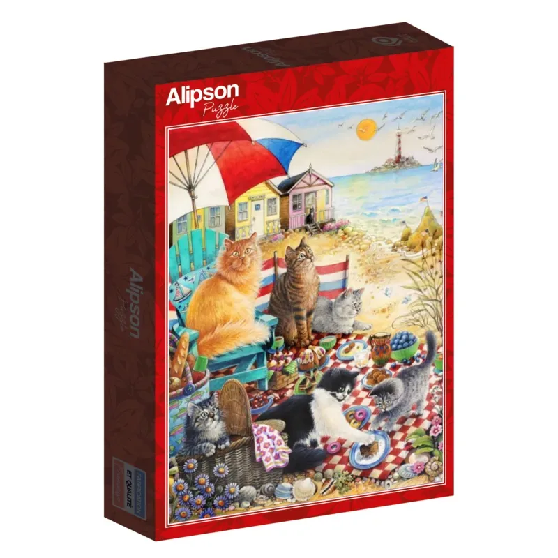 Puzzle Summer Picnic - 500 à 999 pièces de Alipson Puzzle – boîte 2 sur 2