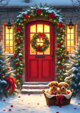 Puzzle Surprise de Noël - 500 à 999 pièces de Alipson Puzzle – boîte 1 sur 2