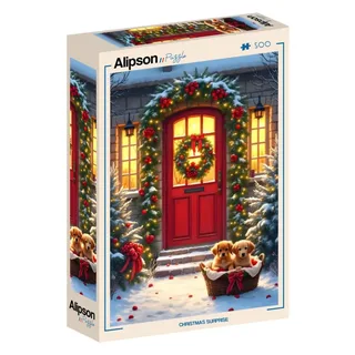 Puzzle Surprise de Noël - 500 à 999 pièces de Alipson Puzzle – boîte 2 sur 2