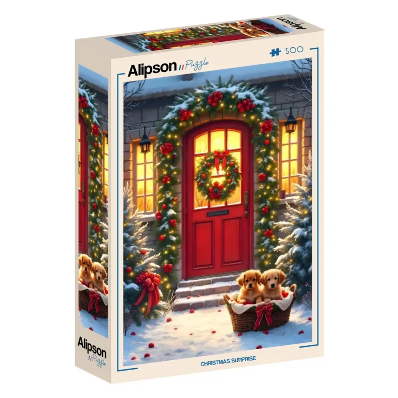 Puzzle Surprise de Noël - 500 à 999 pièces de Alipson Puzzle – boîte 2 sur 2