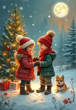 Puzzle Tendre Noël - 1000 pièces van Alipson Puzzle – doos 1 van 2