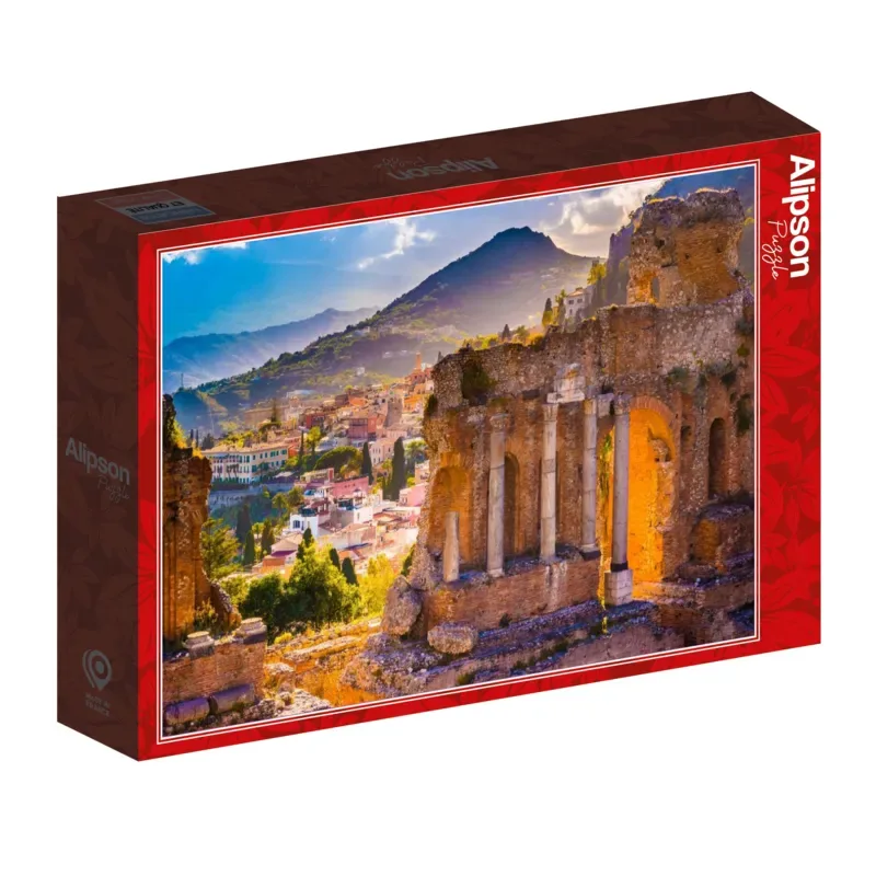 Puzzle Théâtre de Taormine - 1000 pièces from Alipson Puzzle – box 2 of 2