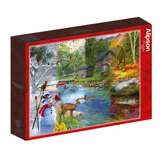 Puzzle Transitions Saisonnières - 1000 pièces from Alipson Puzzle – box 2 of 2