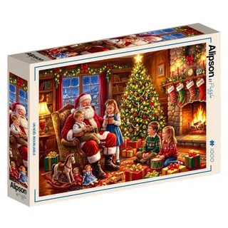 Puzzle Un Noël Inoubliable - 1000 pièces de Alipson Puzzle – boîte 2 sur 2