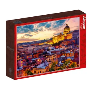 Puzzle Vatican - 1000 pièces van Alipson Puzzle – doos 2 van 2