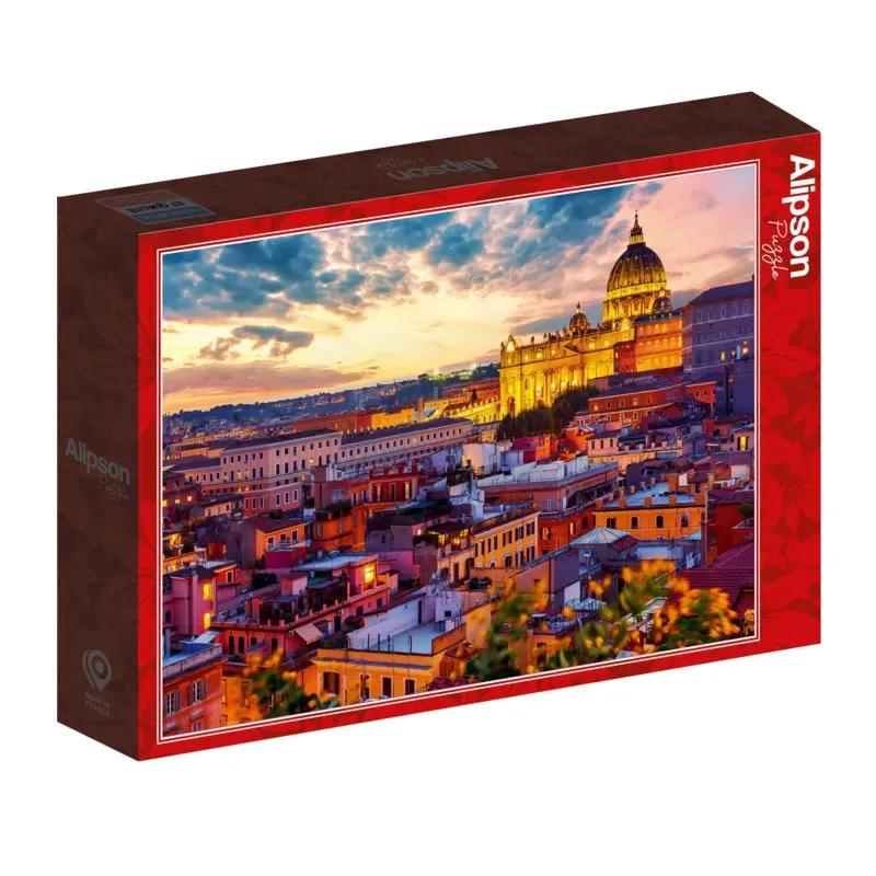 Puzzle Vatican - 1000 pièces van Alipson Puzzle – doos 2 van 2