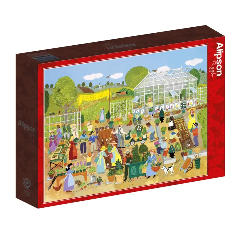 Puzzle Vente de Plantes de Printemps - 500 à 999 pièces van Alipson Puzzle – doos 2 van 2
