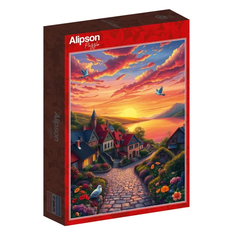 Puzzle Vue sur le Lac - 500 à 999 pièces from Alipson Puzzle – box 2 of 2