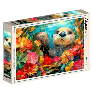 Puzzle Whimsical Waters - Le Chercheur - 1000 pièces de Alipson Puzzle – boîte 2 sur 2