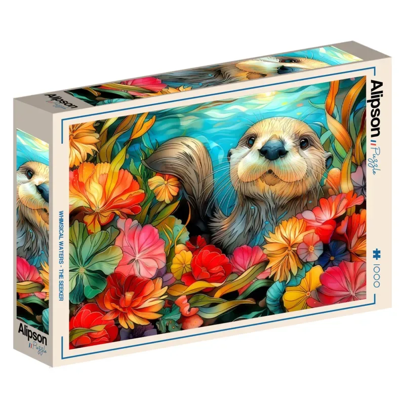 Puzzle Whimsical Waters - Le Chercheur - 1000 pièces de Alipson Puzzle – boîte 2 sur 2