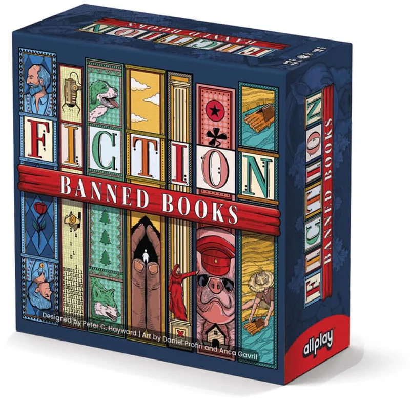Fiction Banned Books - Kaartspel - Engelstalig - Allplay von Allplay – Schachtel