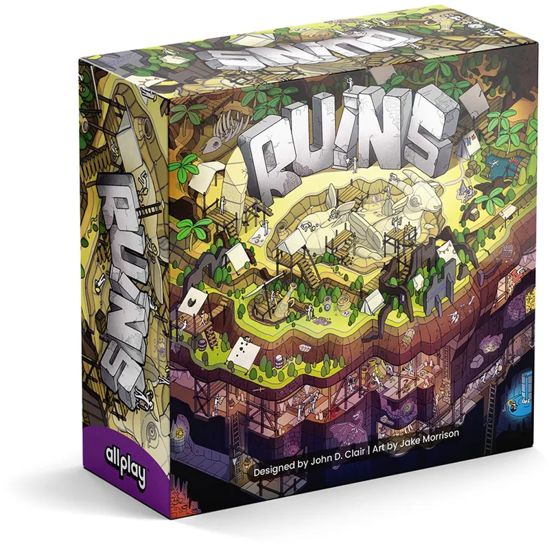 Ruins - Kaartspel - Engelstalig - Allplay van Allplay – doos