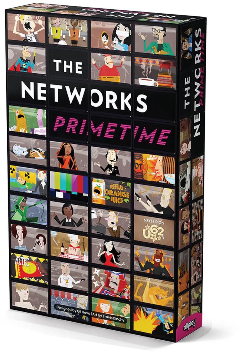 The Networks Primetime - Kaartspel - Engelstalig de Allplay – boîte