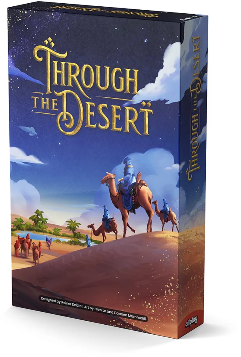 Through The Desert - Gezelschapsspel - Engelstalig - Allplay from Allplay – box
