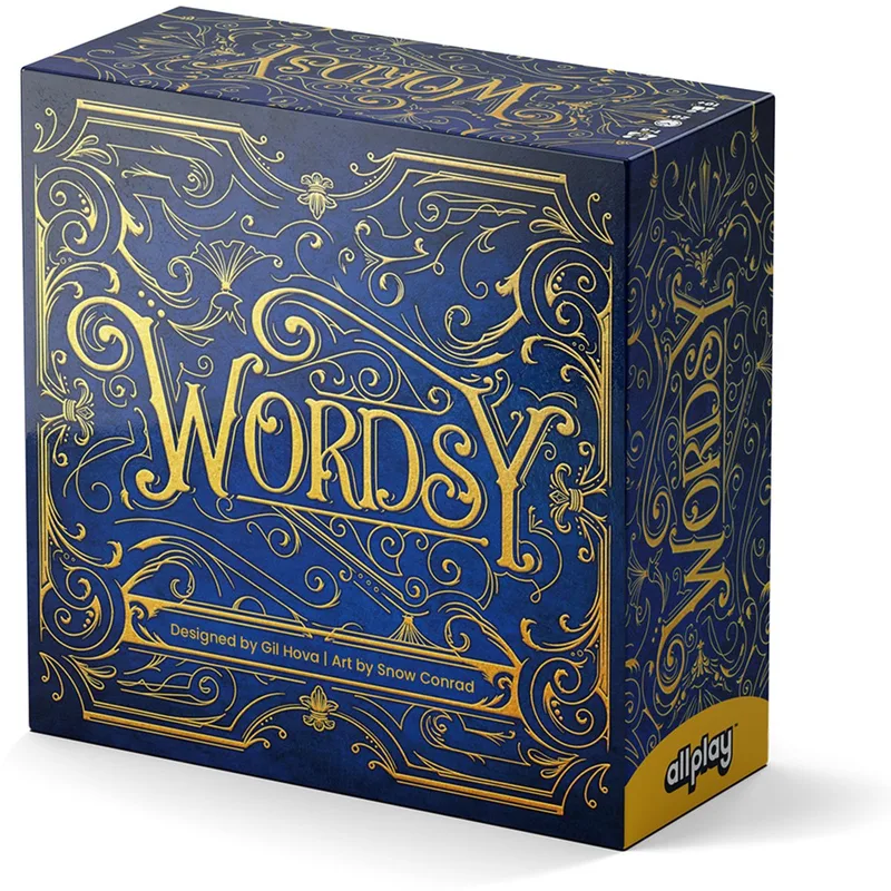Wordsy - Kaartspel - Woordspel voor 1-6 spelers - Vanaf 10 jaar von Allplay – Schachtel