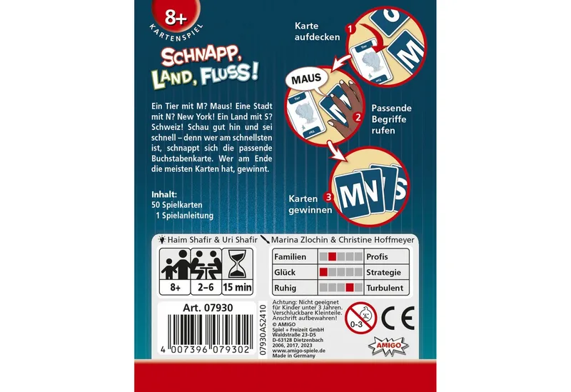 Schnapp, Land, Fluss! de AMIGO – boîte 2 sur 3