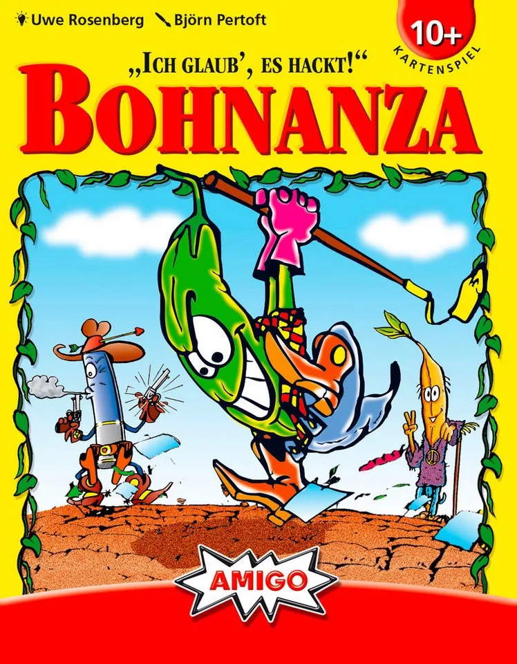 Spiel Bohnanza, Familienspiel, Made in Germany de AMIGO, édition Bunt – boîte