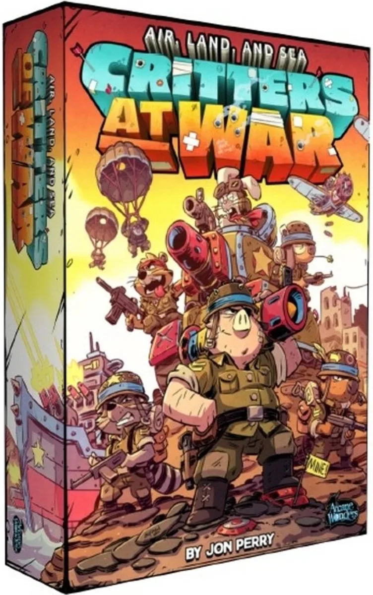 Air, Land, and Sea: Critters at War - Bordspel von Arcane Wonders – Schachtel