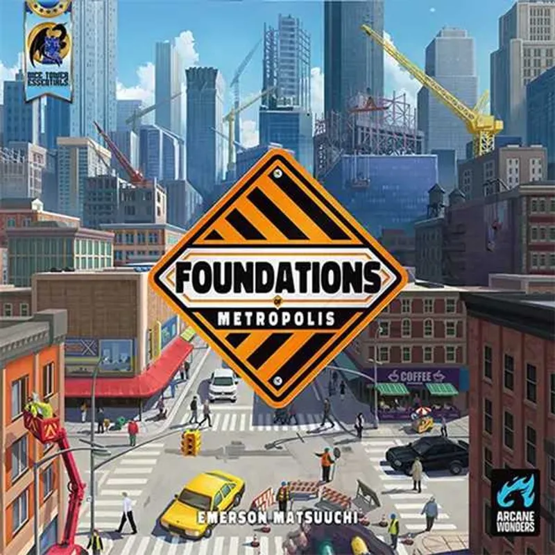 Foundations of Metropolis - Bordspel (ENG) fra Arcane Wonders – æske