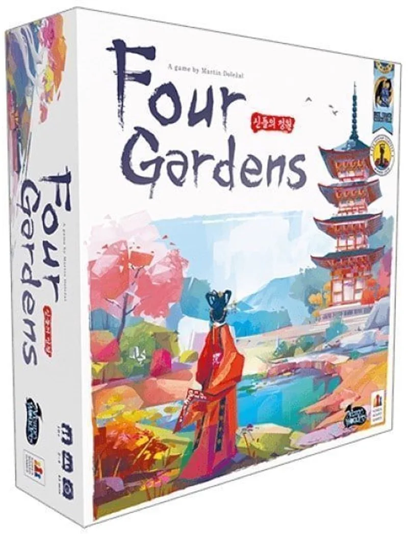 Four Gardens Bordspel - EN from Arcane Wonders – box