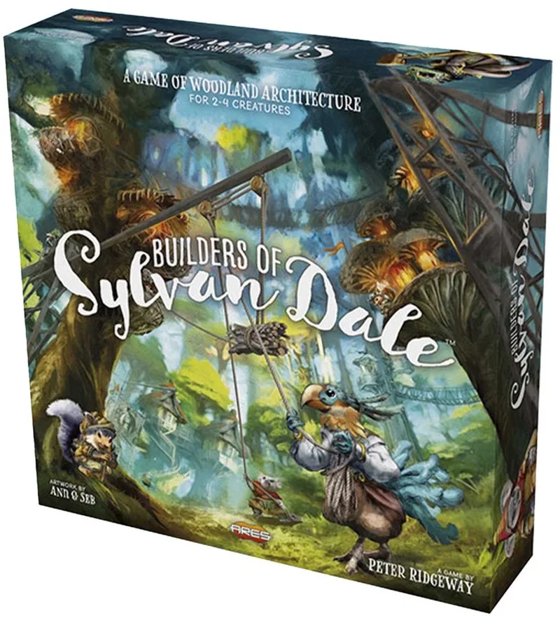 Builders of Sylvan Dale Bordspel - EN van Ares Games – doos