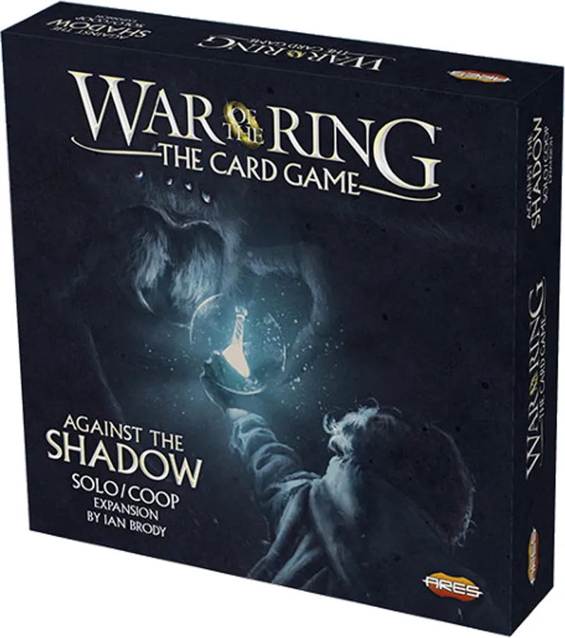 LOTR War of the Ring The Card Game: Against the Shadow uitbreiding (ENG) from Ares Games – box