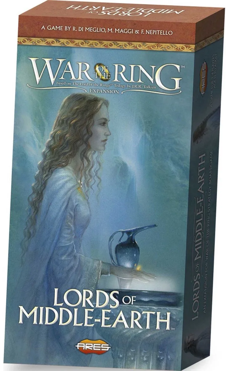 War of the Ring: Lords of Middle Earth uitbreiding (ENG) de Ares Games – boîte